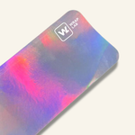 Load image into Gallery viewer, Chrome Laser Silver Rainbow Vinyl Wrap
