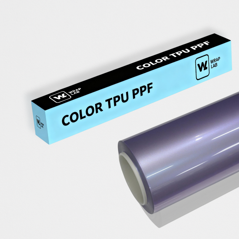 Metallic Crystal Silver Phantom Purple PPF (Paint Protection Film)