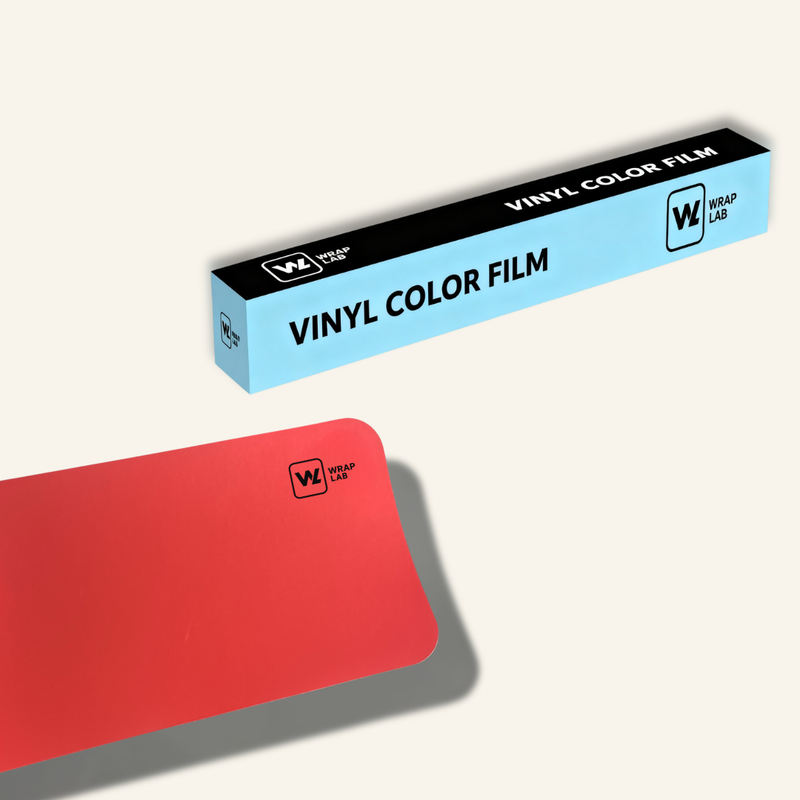 Matte Chrome Red Vinyl Wrap