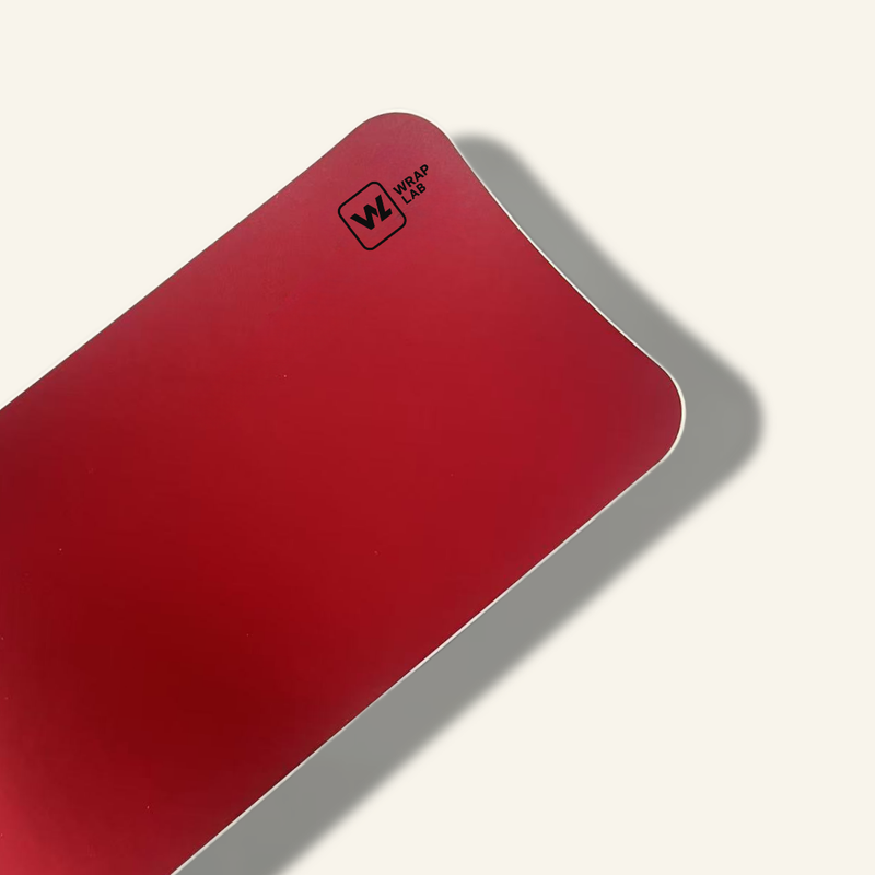 Ultra Matte Romani Red Vinyl Wrap