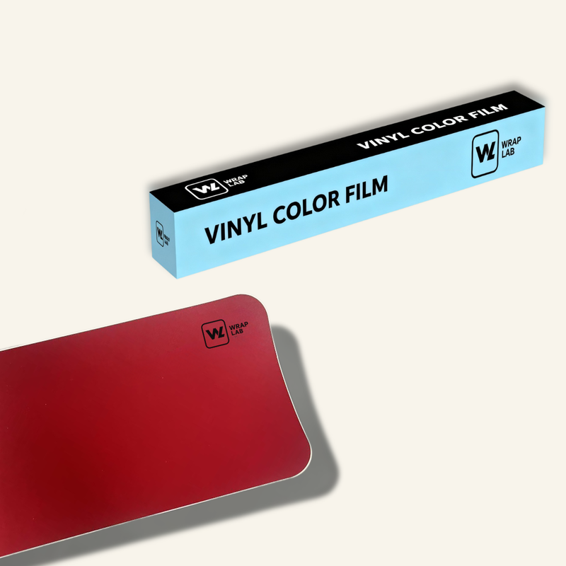 Ultra Matte Romani Red Vinyl Wrap