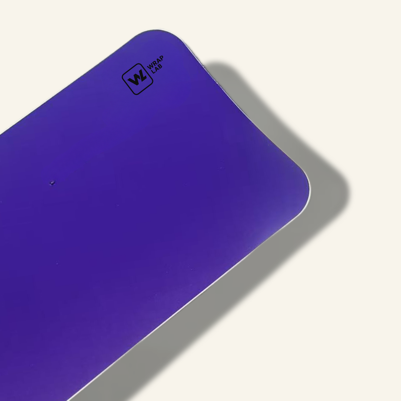 Matte Chrome Midnight Purple Vinyl Wrap