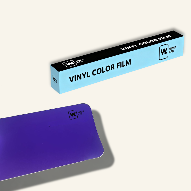 Matte Chrome Midnight Purple Vinyl Wrap