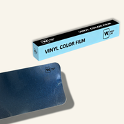Gloss Pearl Black Blue Vinyl Wrap