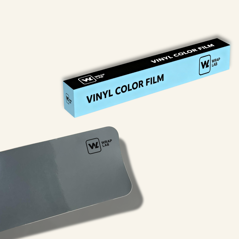Gloss Cement Gray (Light) Vinyl Wrap