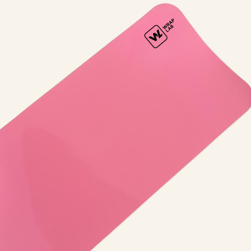 Gloss Romantic Pink Vinyl Wrap