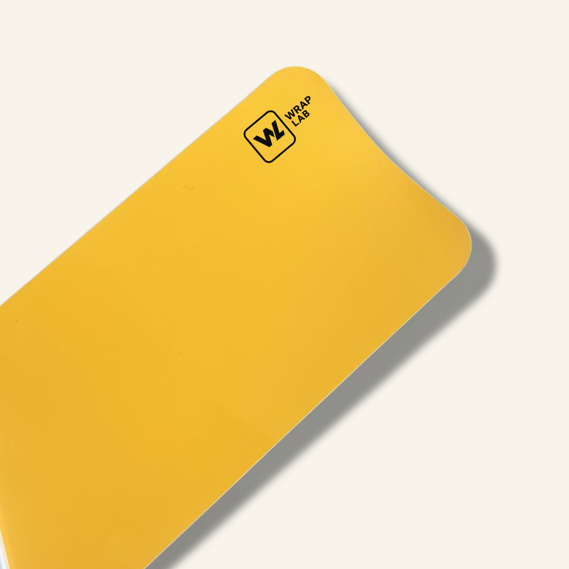 Gloss Sunflower Yellow Vinyl Wrap