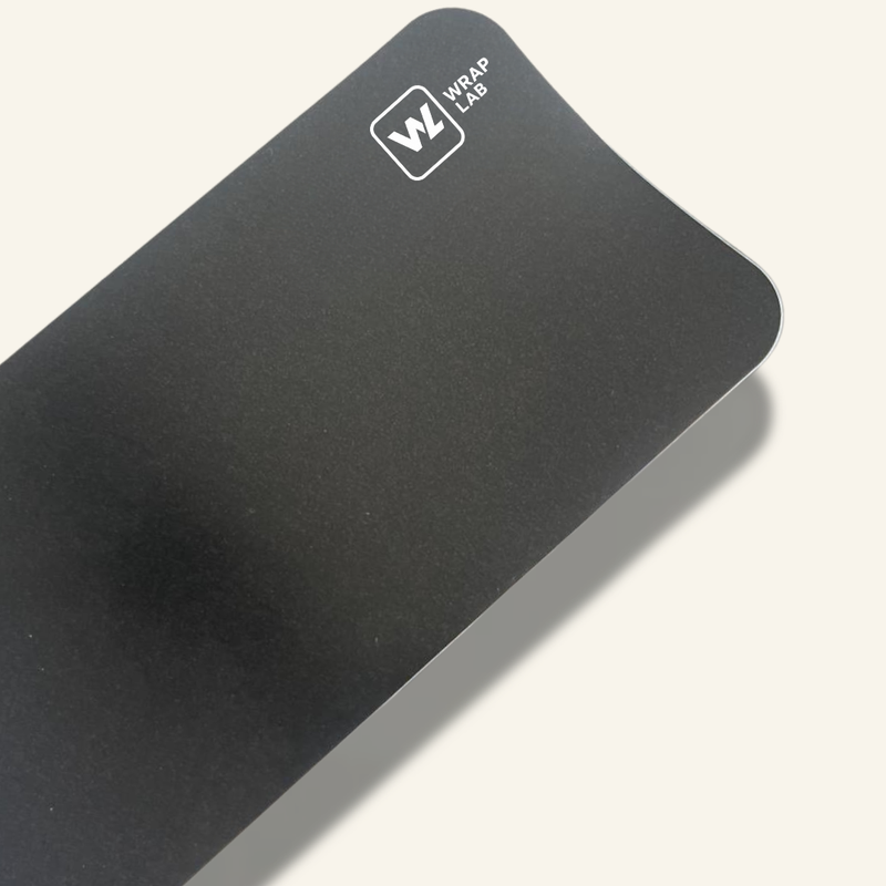 Pearl Metallic Black Vinyl Wrap