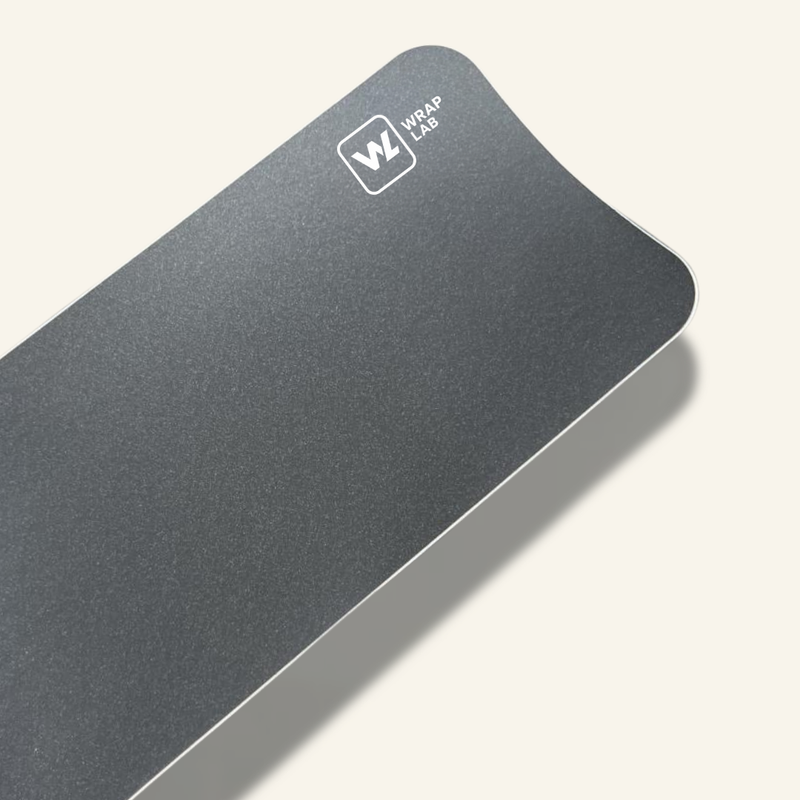 Gloss Pearl Metallic Gray Vinyl Wrap