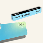 Load image into Gallery viewer, Gloss Coral Blue Vinyl Wrap