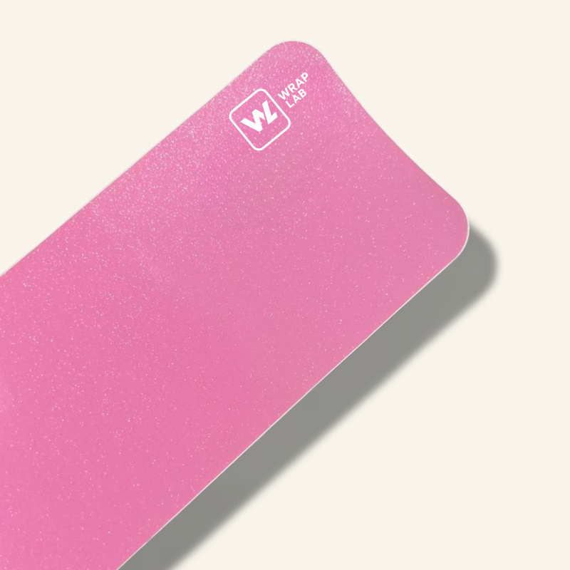 Gloss Pearl Pink Light Vinyl Wrap