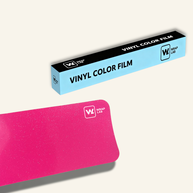 Gloss Pearl Magenta Pink Vinyl Wrap