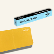 Gloss Pearl Sunflower Yellow Vinyl Wrap