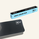 Load image into Gallery viewer, Dark Black Carbon Fiber Vinyl Wrap