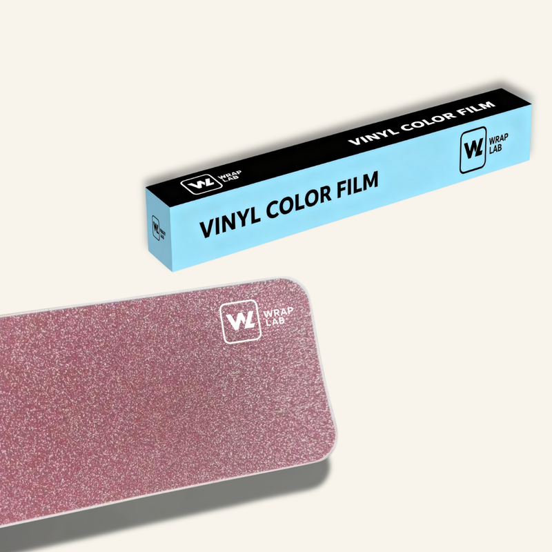 Blinding Shine Pink Vinyl Wrap