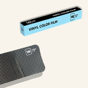 Black Carbon Fiber Vinyl Wrap